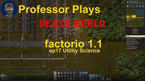 factorio Death World ep17 Utility Science