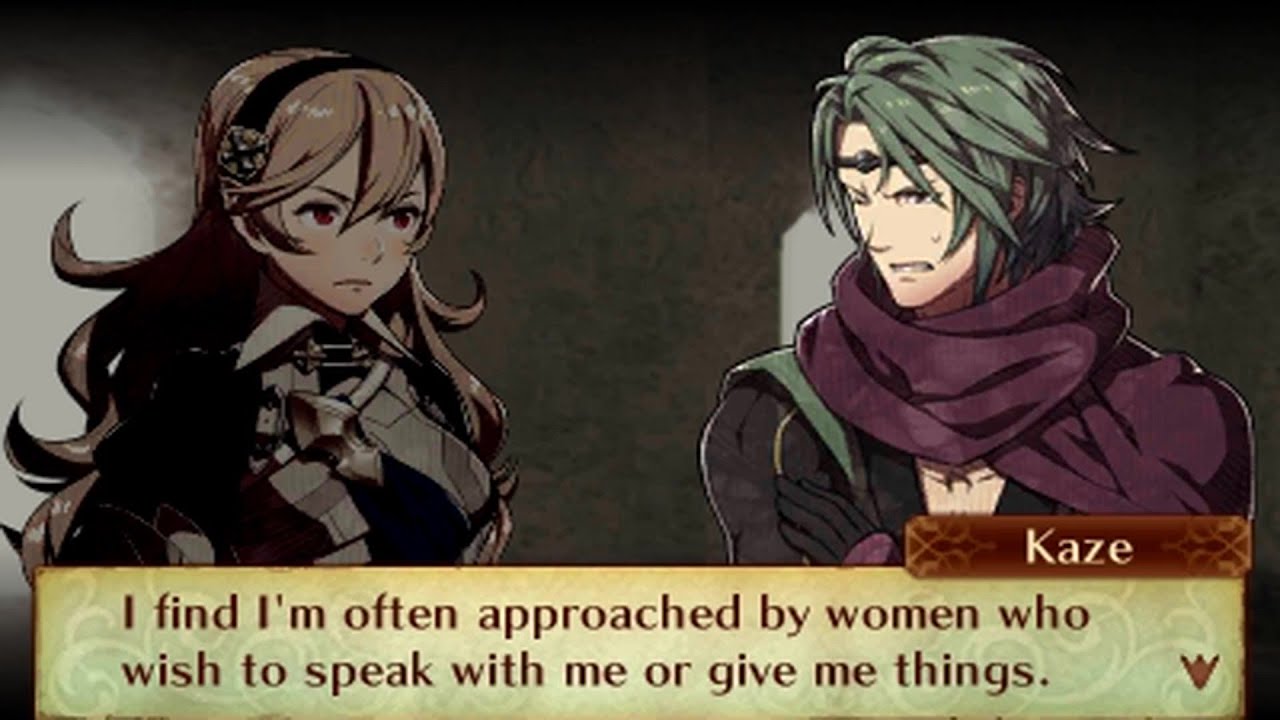 Fire Emblem Fates - Female Avatar (My Unit) & Kaze Support Conversations
