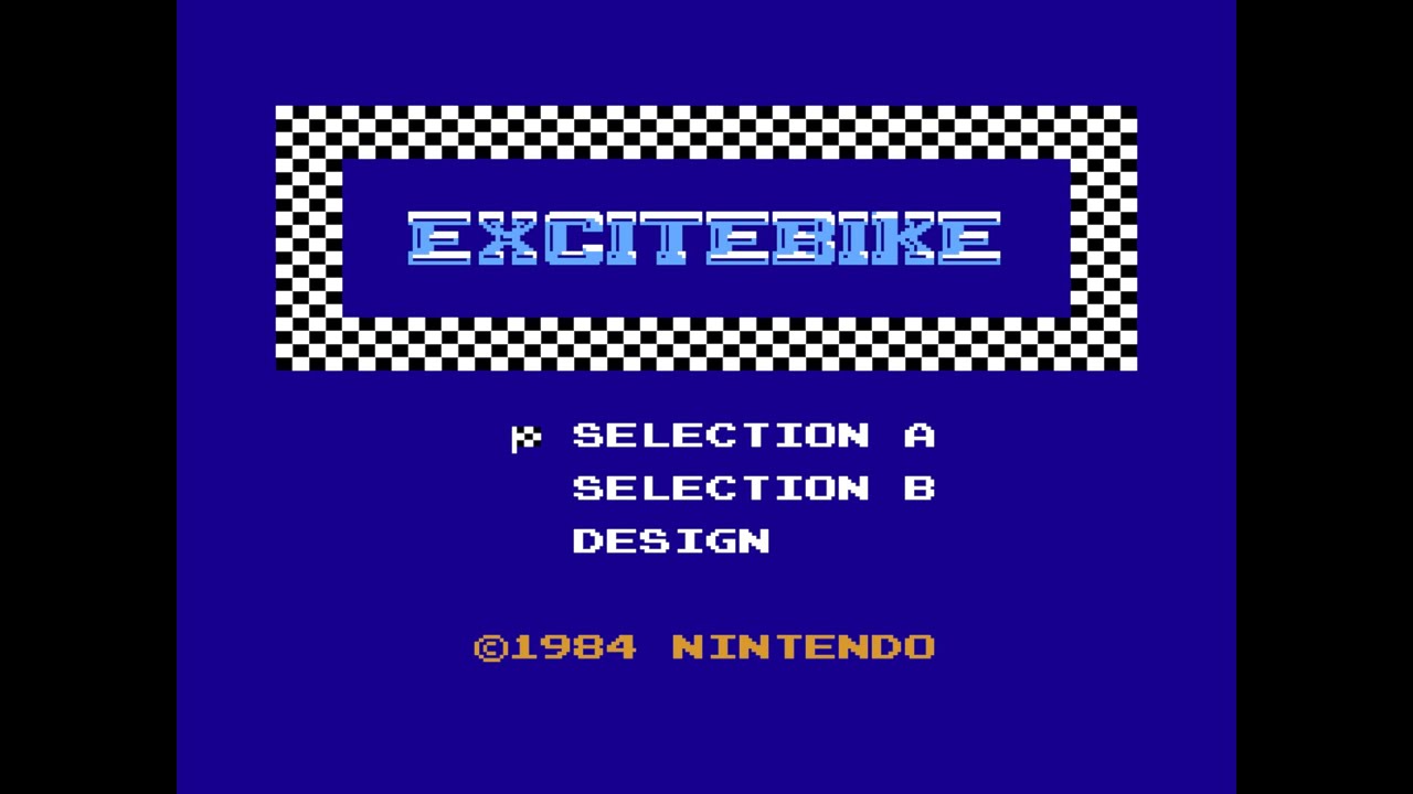 №013 🏁 Excitebike (NES, 1984)