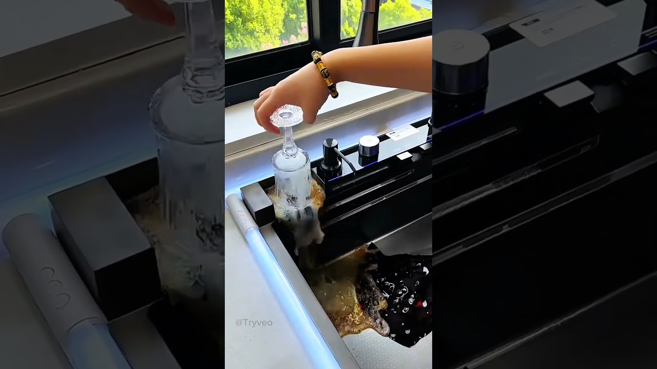 Waterfall Kitchen Sink 