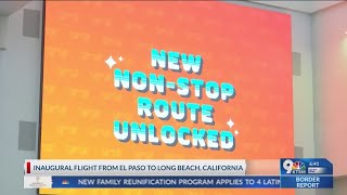 El Paso airport to add direct flights to Long Beach, Orlando