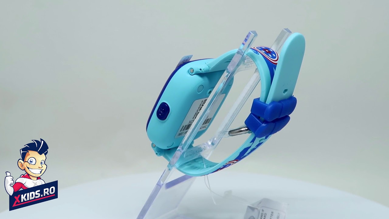 Ceas Smartwatch Pentru Copii Twinkler TKY-DF25 cu Functie Telefon, Localizare GPS – Albastru