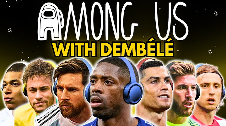 Messi & Ronaldo play AMONG US with Dembélé & Neymar's Doctor!