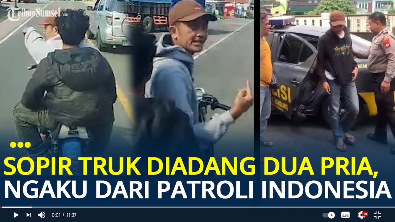 Viral Sopir Truk Dikejar dan Diadang Dua Pria di Nagreg, Ngaku dari Patroli Indonesia Viral Sopir Truk Dikejar dan Diadang Dua Pria di Nagreg, Ngaku dari Patroli Indonesia