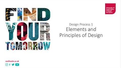 Design Process 1   Elements and Principles