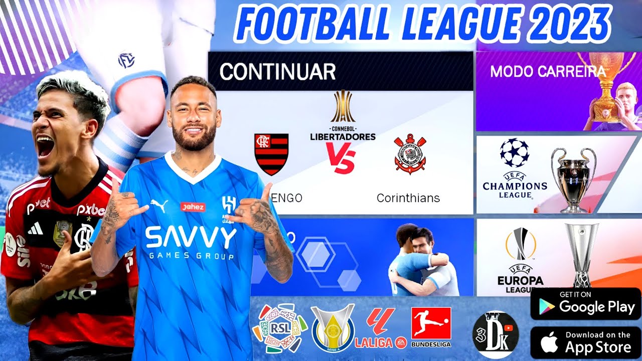 COMO COLOCAR KITS E LOGOS DOS CLUBES DAS SÉRIES B E C DO BRASILEIRÃO NO FOOTBALL  LEAGUE 2023! 