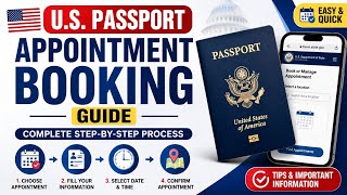 U S Passport Appointment Booking Guide