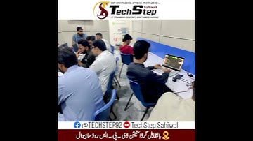 Graphic Designing Lab TechStep Sahiwal  #shorts #ytshorts #youtubeshorts