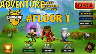 GO-GAME!!! Petualangan Game Dungeon Quest | Floor 1 | Fahmy Cyber screenshot 5