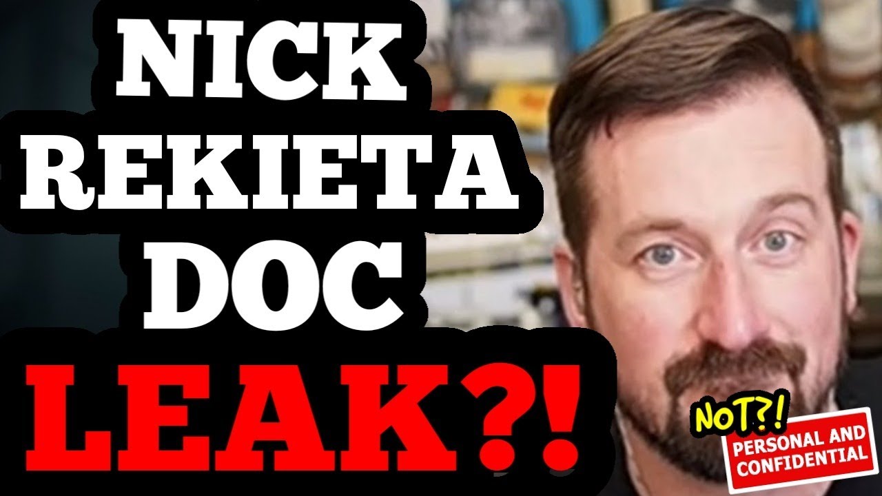 LIVE! Nick Rekieta Document LEAKS?!  Rekieta Law live addressed this – and more! What?!