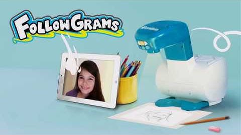 FollowGrams: The First Smart Trace & Draw Projector