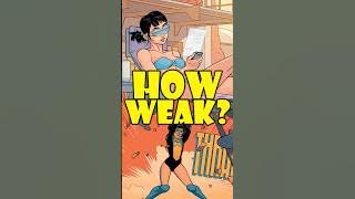 Why Is Invincible's Daughter Weak? #invincible #comics #shorts