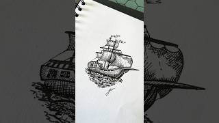 Quick boat drawing PART 2 ?️ drawing art artofYoutube blackandwhite nf