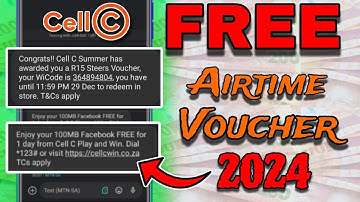 Cell C Airtime and Data trick 2024 #cellc #airtimetrick
