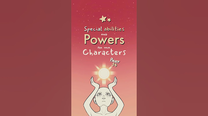 special ability and power ideas for your characters, part 34 🗓️#writing #oc #originalcharacter #art