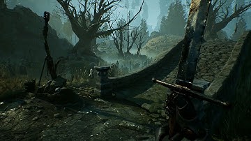 Level design - Swamp cemetery - Unreal Engine 4