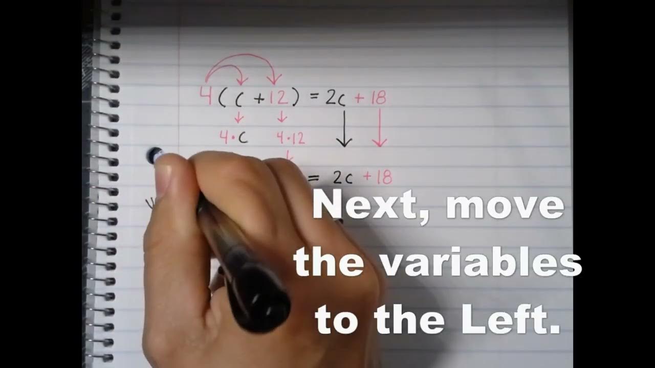 Solving Linear Equations Tutorial - YouTube