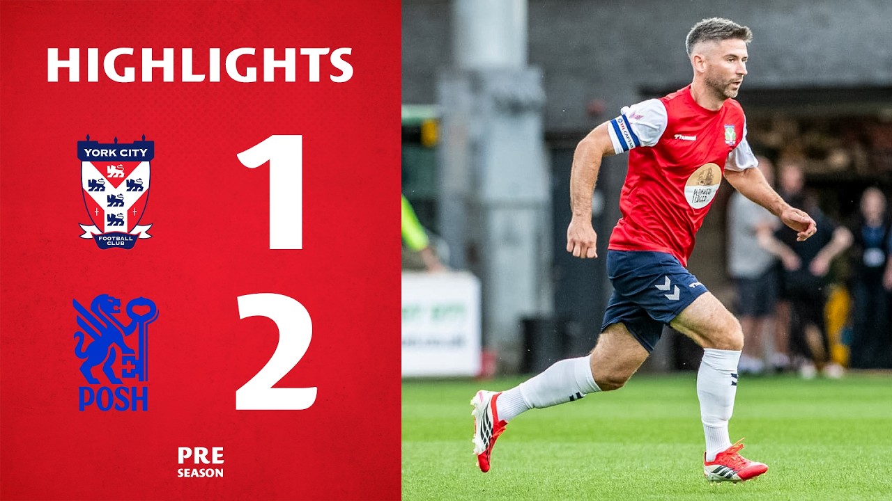 📺 Match Highlights | York City 1-2 Peterborough United | 2026-27