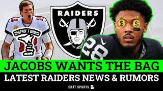 Raiders Rumors: Josh Jacobs Franchise Tag Explained, Tom Brady News + Renfrow & Waller Trade Rumors