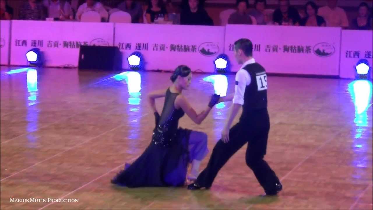 社交ダンス ミルコ エディータのスローフォックストロット】Mirko Gozzoli & Edita