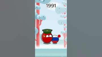 Russia 1917 - 1991 and Now #countryballs #russia #ussr
