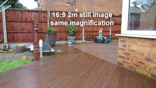 Super zoom (EZ) mode panasonic lumix TZ7 and still images in video