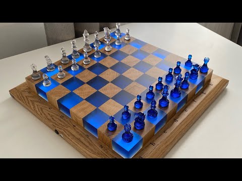 I Made a Luxury Chess Set from Scratch (No Talking)