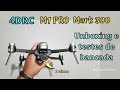 Drone M1 PRO unboxing e teste de bancada