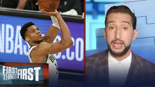 Giannis missed free throws dont actually matter — Nick Wright | NBA | FIRST THINGS FIRST