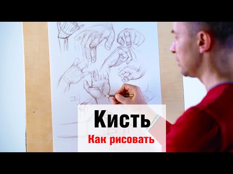 видео: Как рисовать "Кисть" - А. Рыжкин