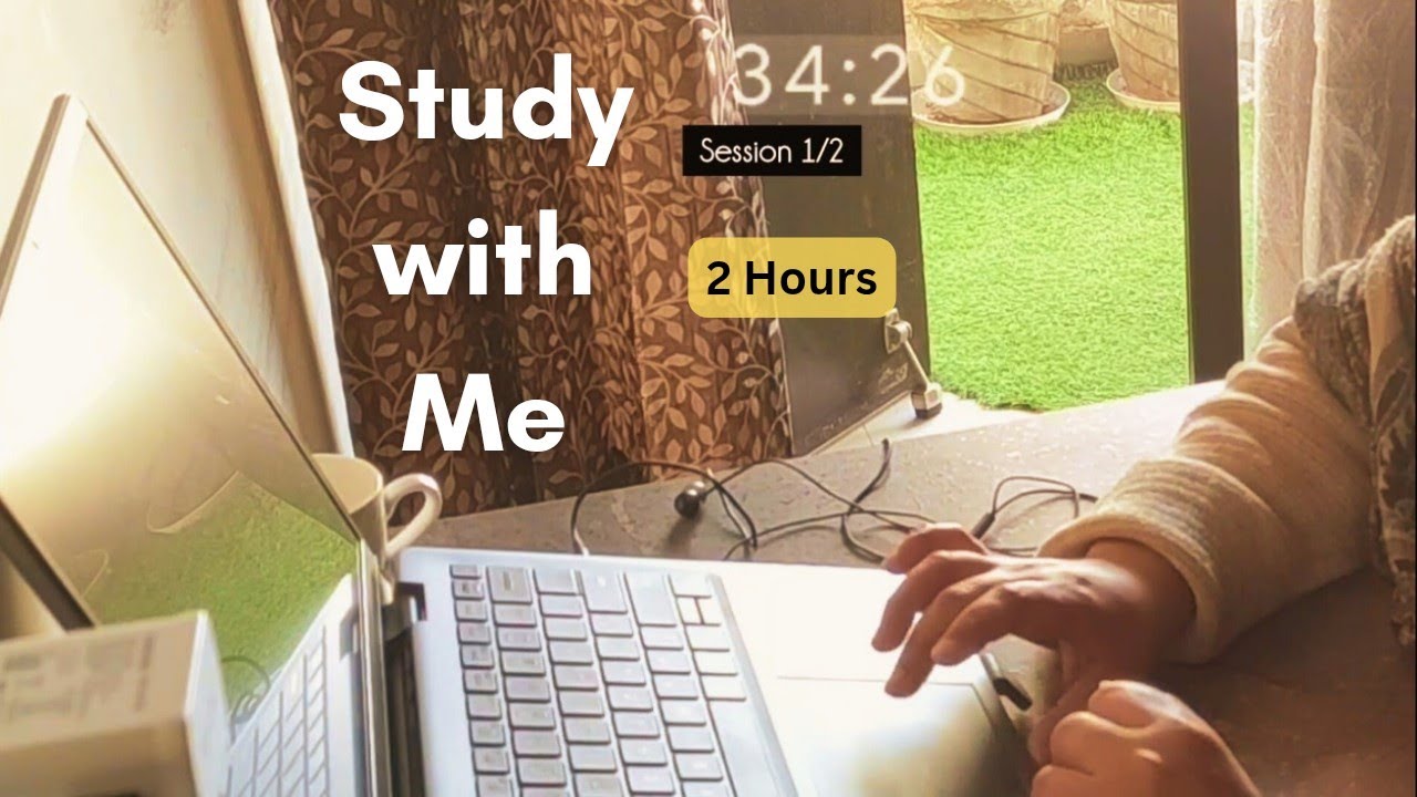 Study With Me, 2 Hours, Law Student | Calm Fire Sound | Deep Focus