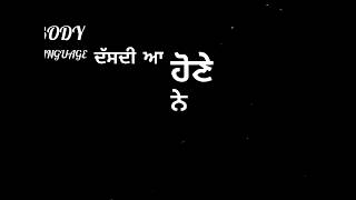 punjabi song whatsapp status