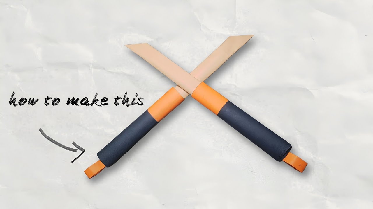 PAPER DOUBLE SWORD TUTORIAL