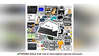 Programming Stickers Hacker Application Logo Developers Programming Waterproof Decal for Laptop Phon screenshot 5