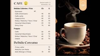 Cafe Ati menú
