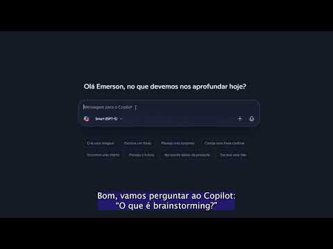 Curso 4 - Aula 5: Brainstorming e criatividade com Copilot