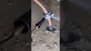 Freezing Live Water Lines