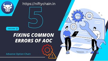 Most Common Issues | Errors| Bugs and Troubleshooting | AOC