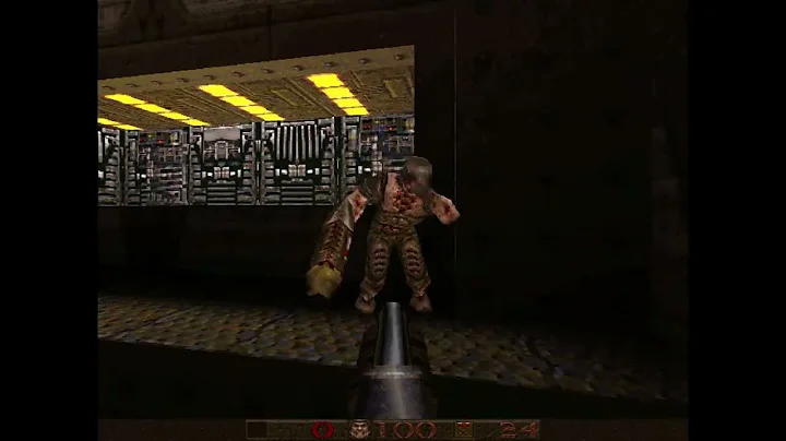 DOS Quake: E1M1 (Classic Nightmare/No Saves/No Mouse/Shotgun Starts)