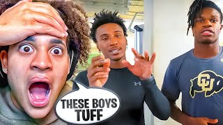 TRAVIS HUNTER & DEESTROYING CAN ACTUALLY HOOP WTF..