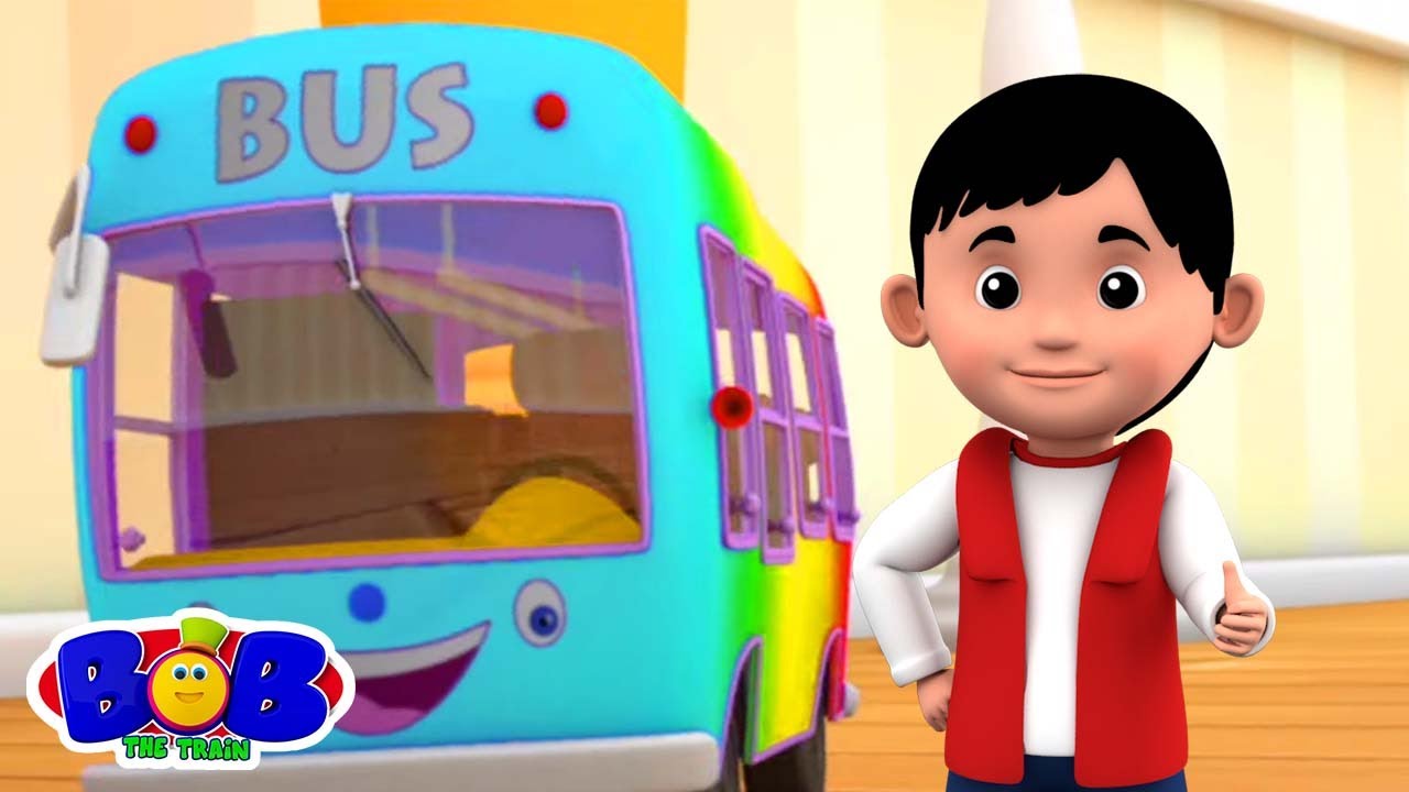 ⁣Ruote sull'autobus + Di Più Divertente Filastrocca per Bambini