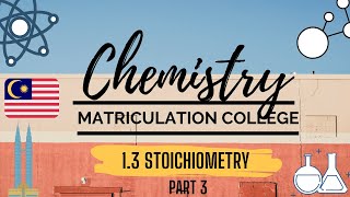 1.3 PART 3 - Limiting reactant & Percentage yield