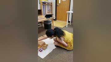 Static Addition with Golden Beads | Montessori | Math lesson