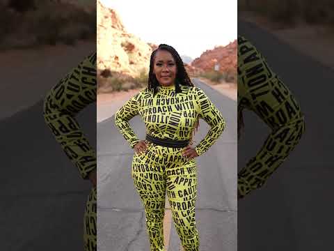 Glow Up in the Valley of Fire: Empowering Woman's Photoshoot
