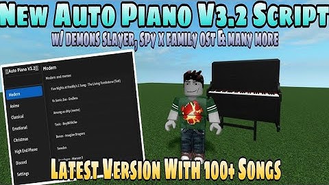 New FE Auto Piano V3.2 Script | 100+ Songs | Mobile•PC | Delta•Fluxus | Pastebin 2023