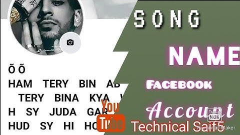 How to make Song Name Facebook account 2022|make song name Facebook account without update name|