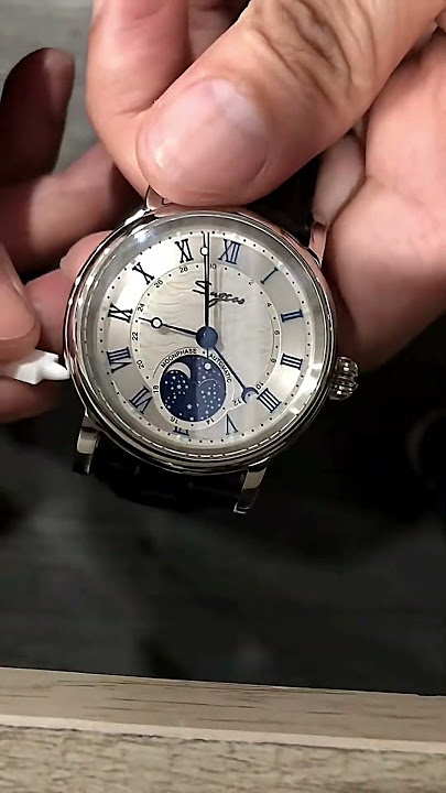 Sugess Watches for Men Automatic Mechanical Watch Moonphase Tianjin ST2108