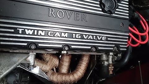 MGF Sunday drive great exhaust sound of K series 1.8