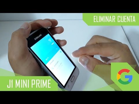 Eliminar Cuenta de Google Samsung Galaxy J1 Mini Prime
