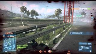 battlefield 3 won conquest on caspain border by stealing enemy heli